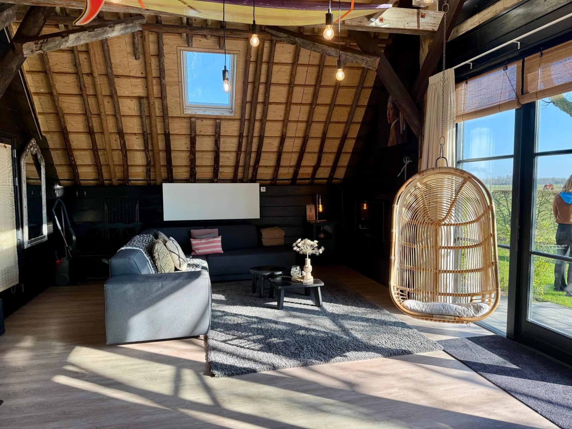 Vakantiewoning Skuur Bergen Buitenkant foto